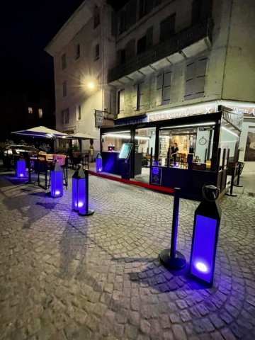  Nouvelle extension de terrasse - Le petit resto d'Adriano à Moutiers